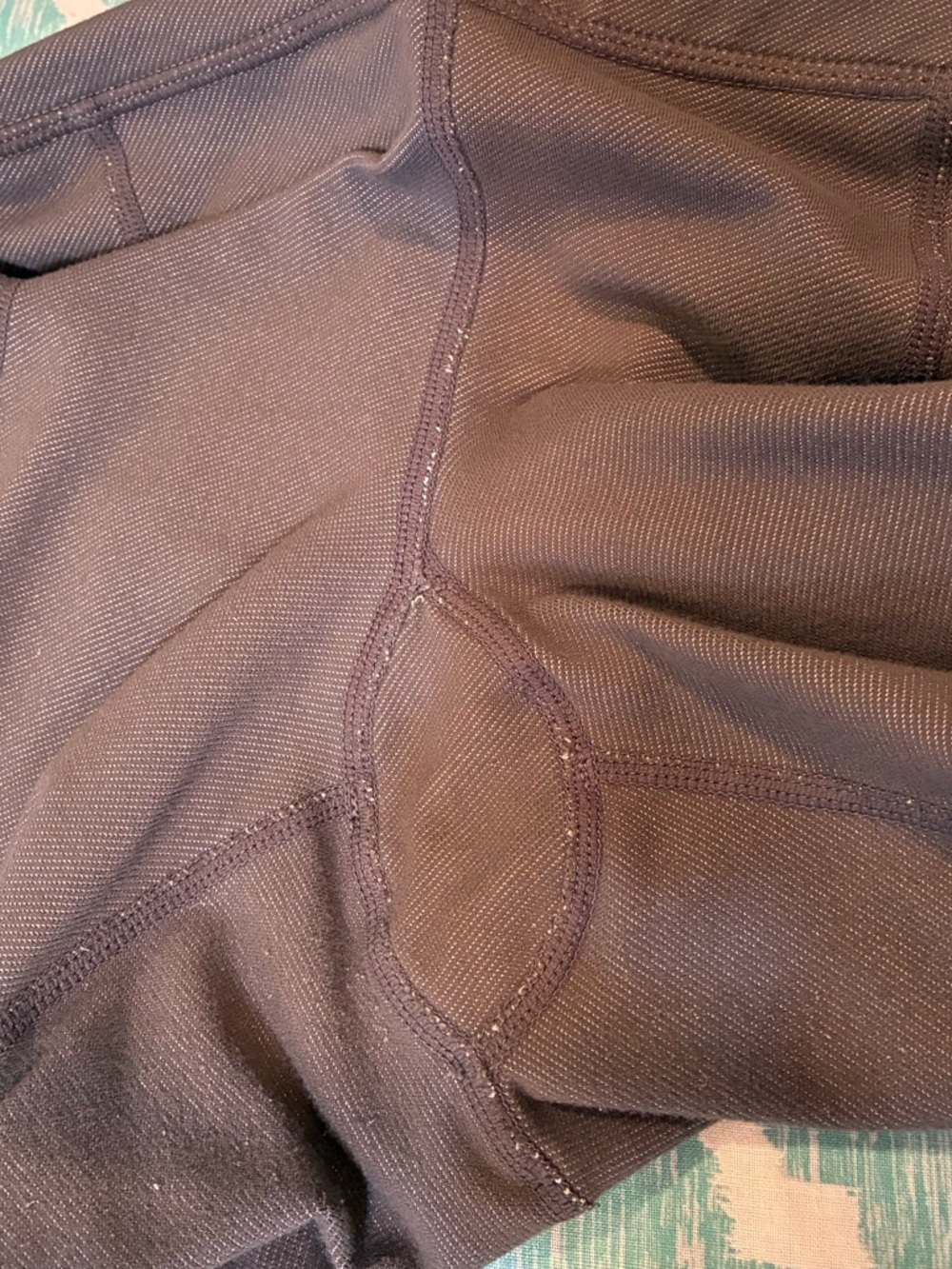 Lululemon Cargo Utility Leggings Olive Green Size 8 High Rise Ankle Zip Pocket - Picture 13 of 13